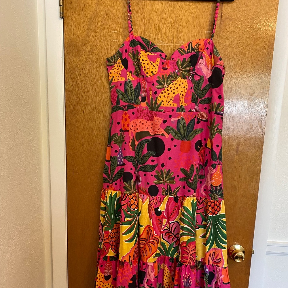 Farm Rio Jaguar Dress